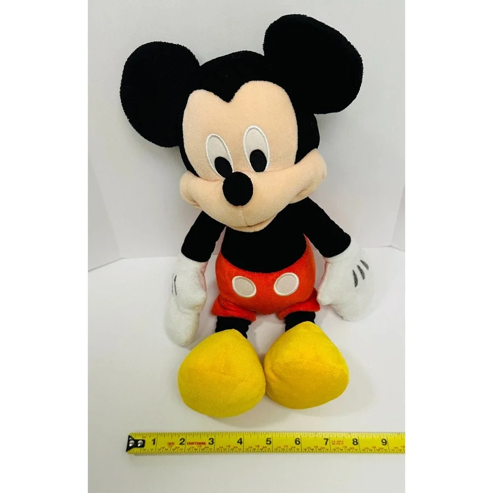 Disney Mickey Mouse Plush Stuffed Animal Just Play 16 Inch Classic Red Shorts